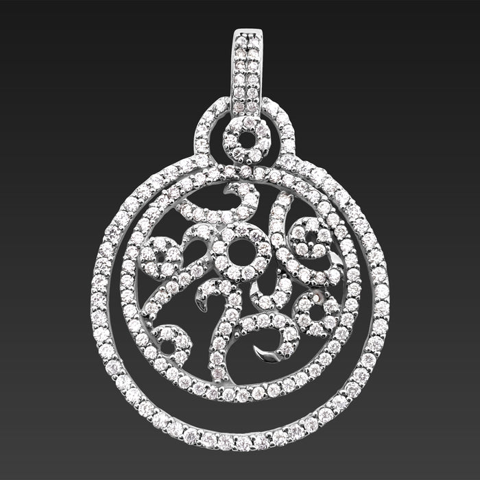 Exquisite White Chic Pendant