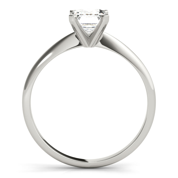 Elegant Sparkling White Bridal Ring