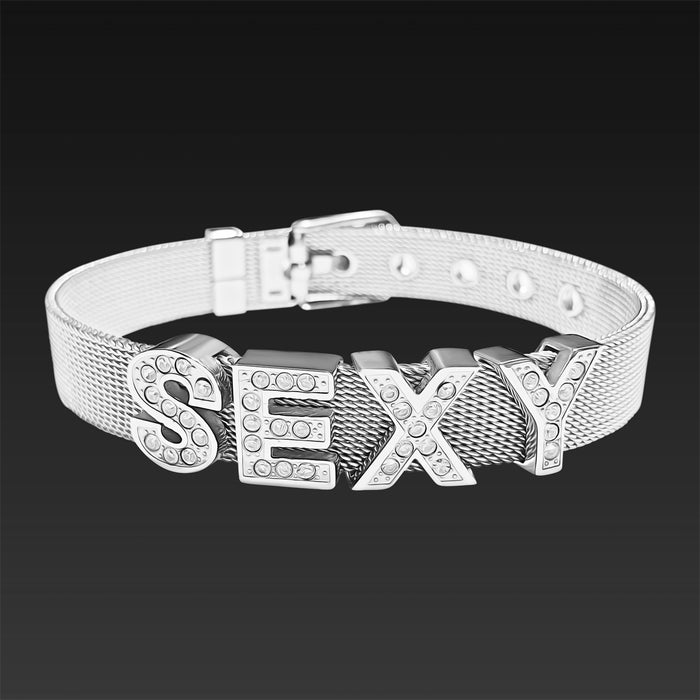 Stylish Contemporary Persona Steel Bracelet