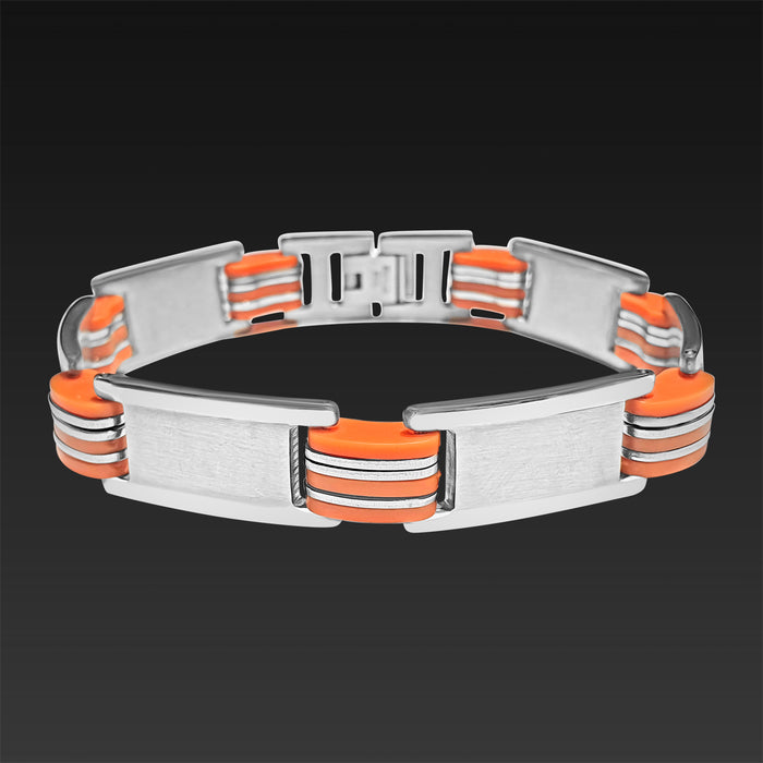 Stylish Contemporary Persona Steel Bracelet